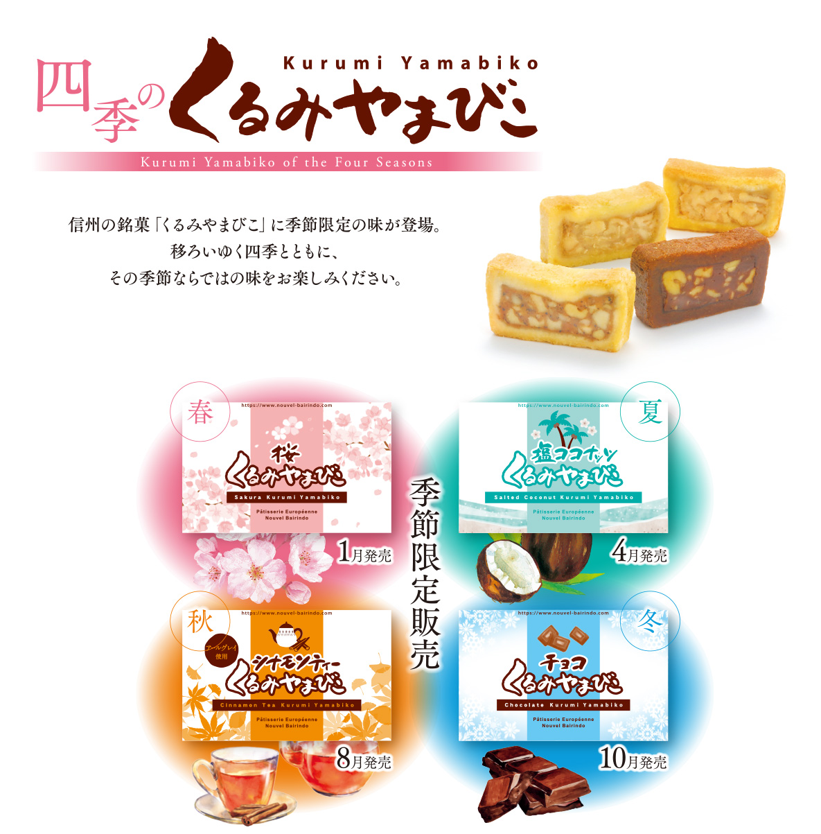 四季のくるみやまびこ